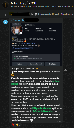 Depoimento Sara Mireli